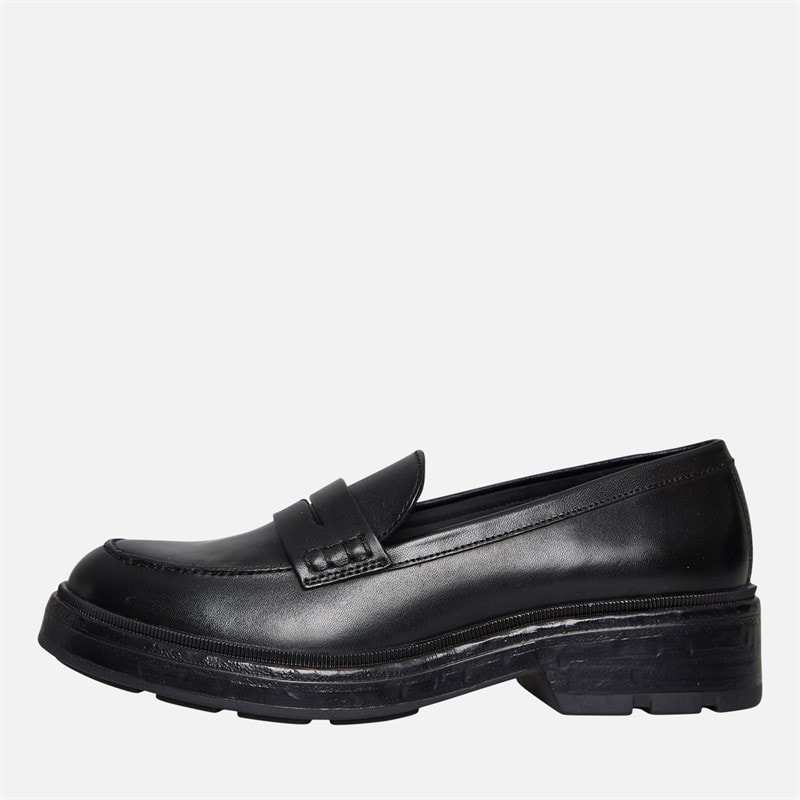 Womens Swelen Chunky Loafers Black - Image 2
