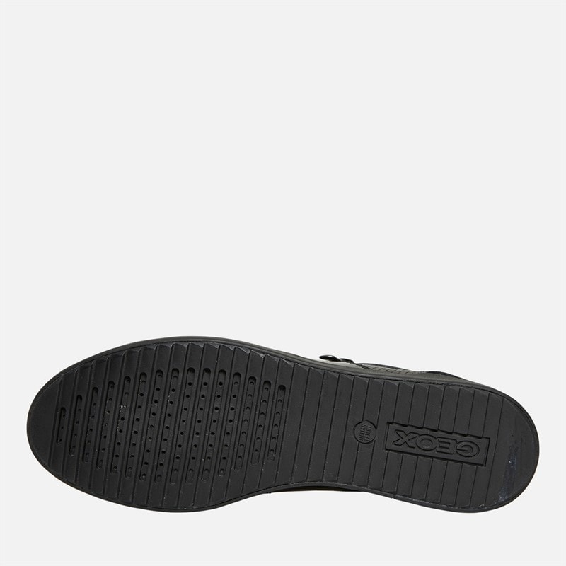 Womens Blomie Zip Trainers Black - Image 2