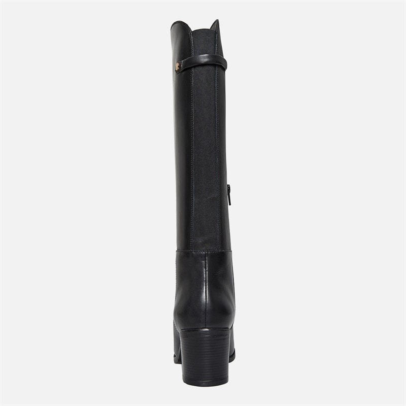 Womens New Knee High Boots Black - Image 4
