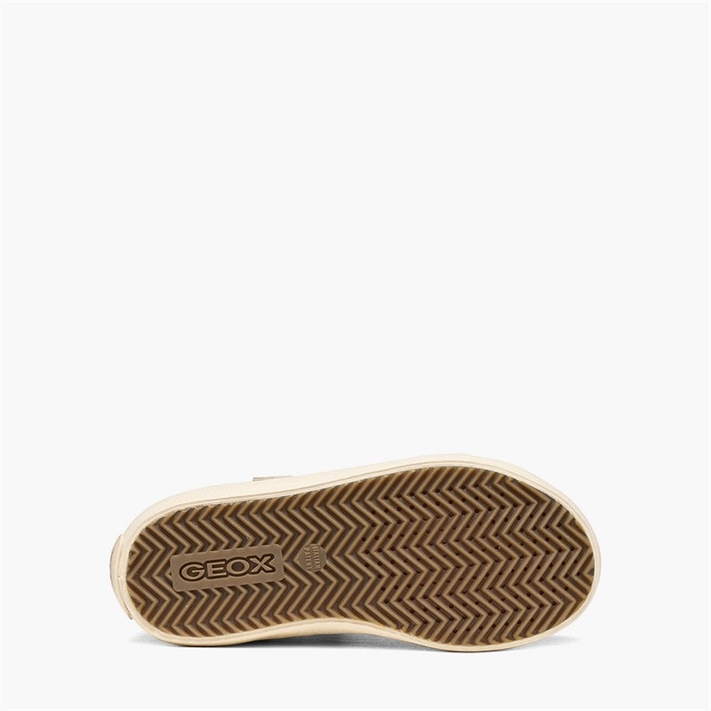 Infant Girls Kalispera Trainers Dark Beige - Image 2