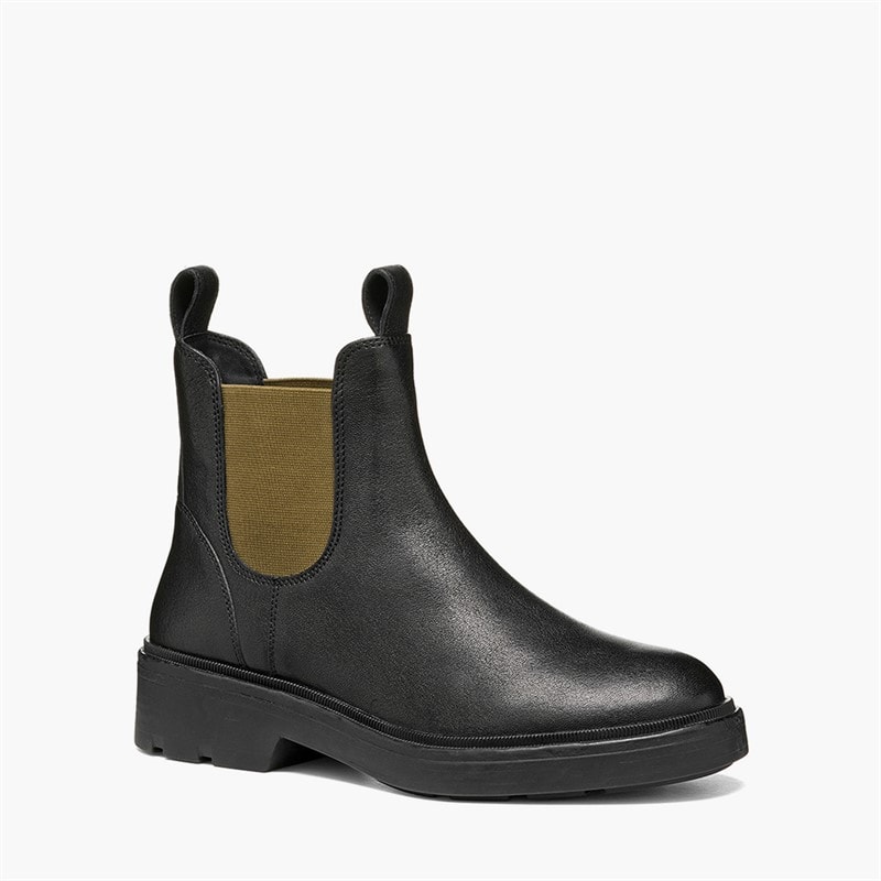 Womens Swelen Chelsea Boots Black/Military - Image 5