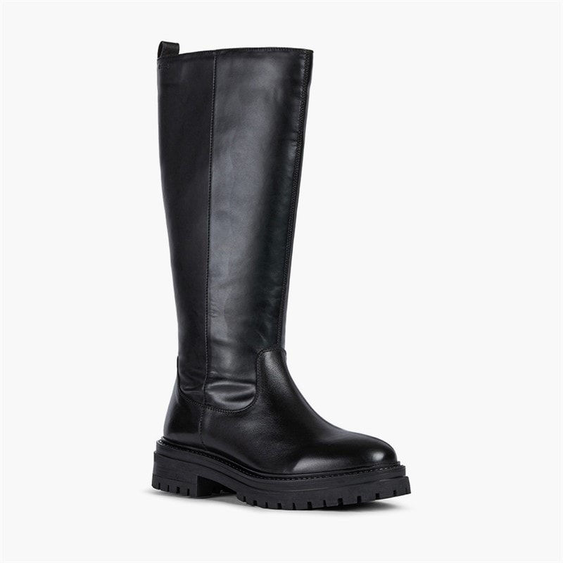 Womens Iridea Knee High Boots Black - Image 4