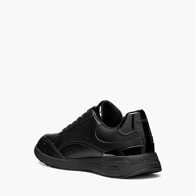 Womens Bulmya Side Zip Trainers Black - Image 3