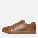Mens Madden Trainers Tan Leather/Gum Sole