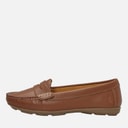 Womens Margot Loafers Tan Leather/Gum Sole