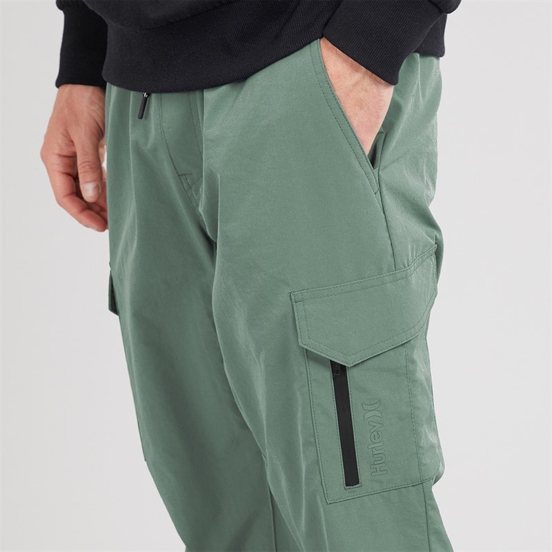 Mens Adventure Cargo Joggers Great White - Image 3