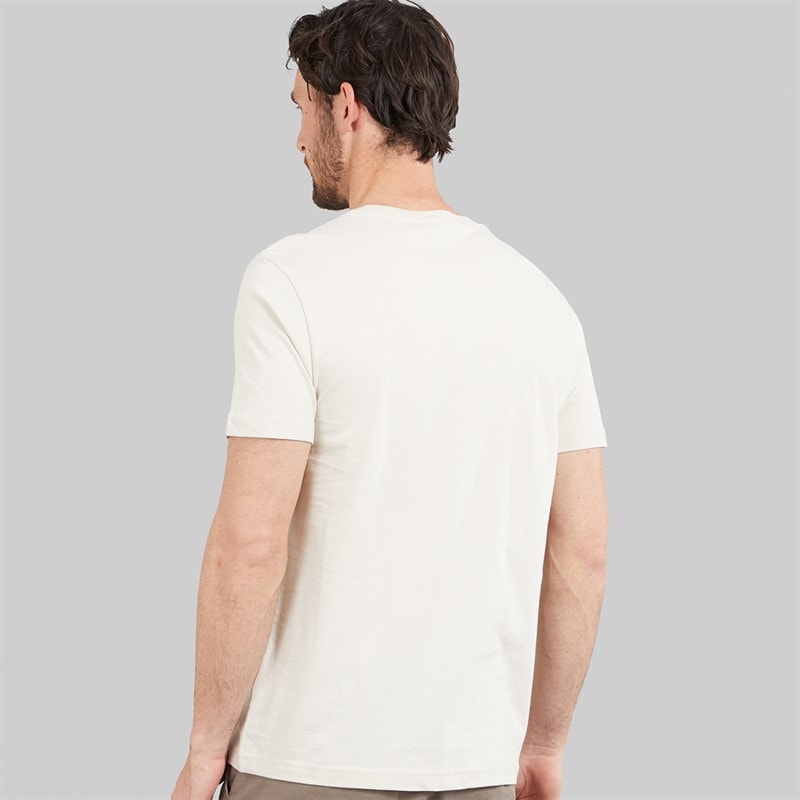 Mens Badlands Graphic T-Shirt Ivory - Image 2