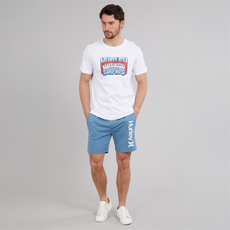 Mens Traditional Graphic T-Shirt White - Image 3