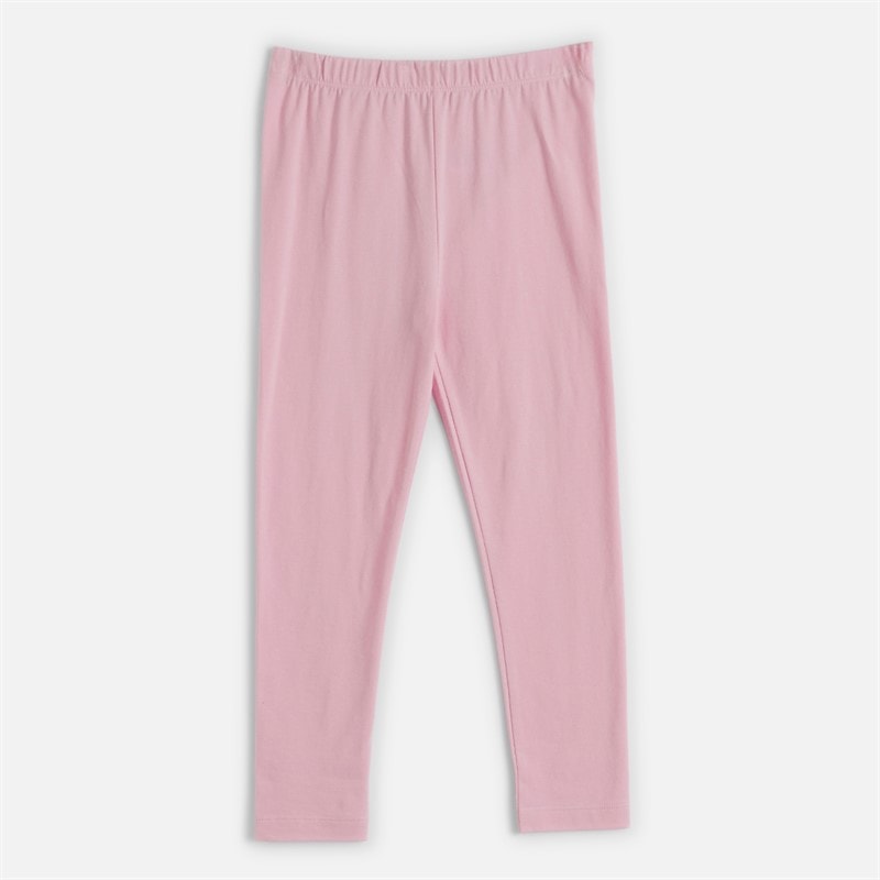 Girls Princess Sweatshirt And Leggings Set Pink - Image 4