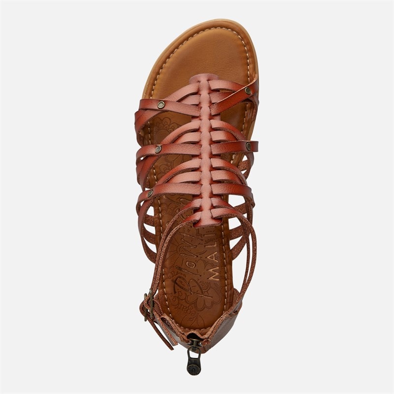 Womens Bloomy Ankle Strap Sandals Scotch Dyecut - Image 4