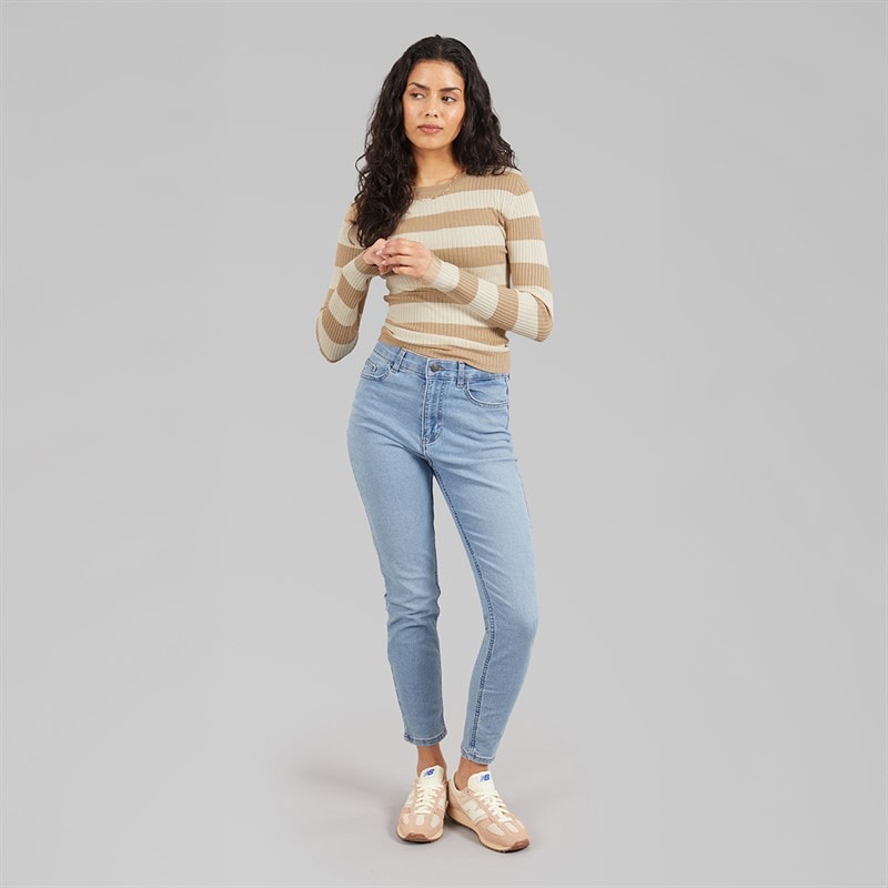 Womens Plum Long Sleeve Knit Pullover Humus - Image 3