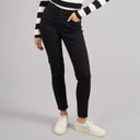 Womens Moon Skinny Jeans Black Denim