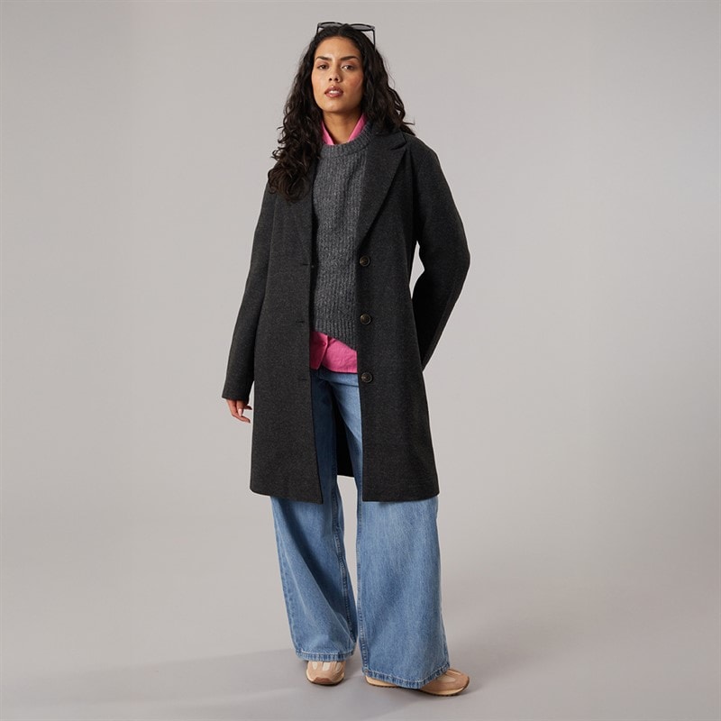Womens Echo Life Coat Black - Image 4