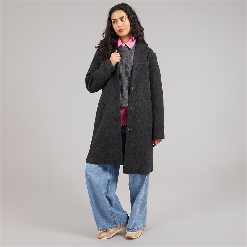 Womens Echo Life Coat Black - Image 5