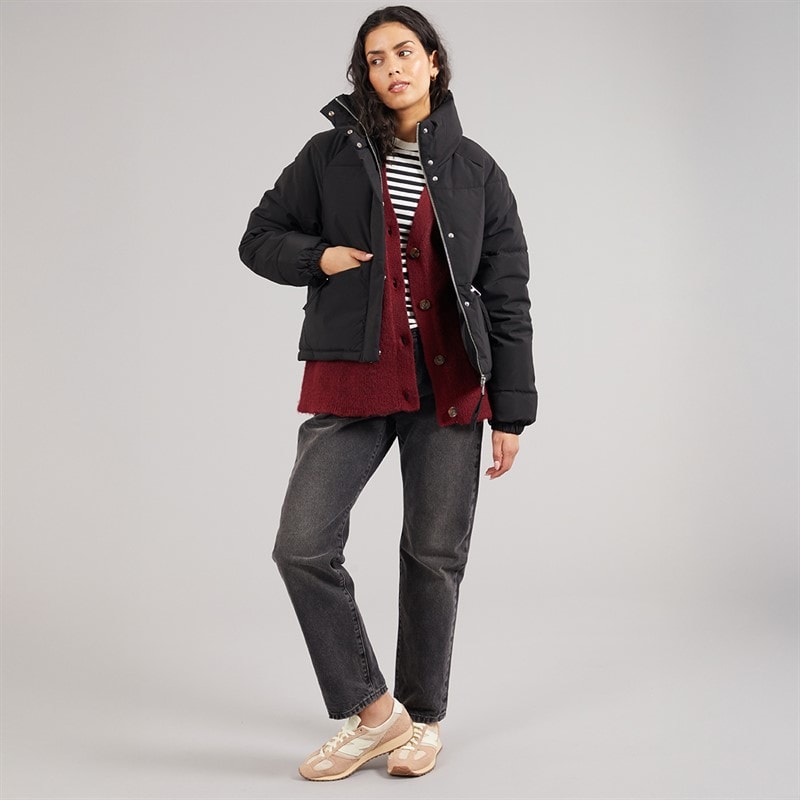 Womens Frey Flotte Short Jacket Black - Image 4