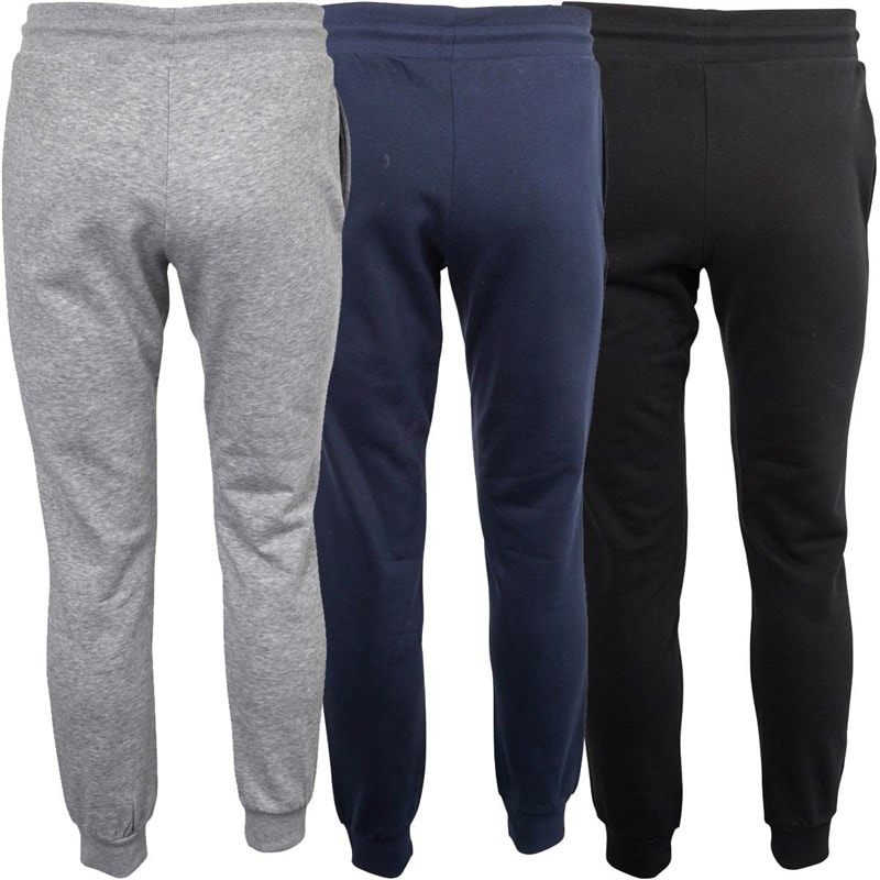 Mens Jax Three Pack Sweat Pants Tap Shoe/Light Grey Melange/Navy Blazer - Image 2