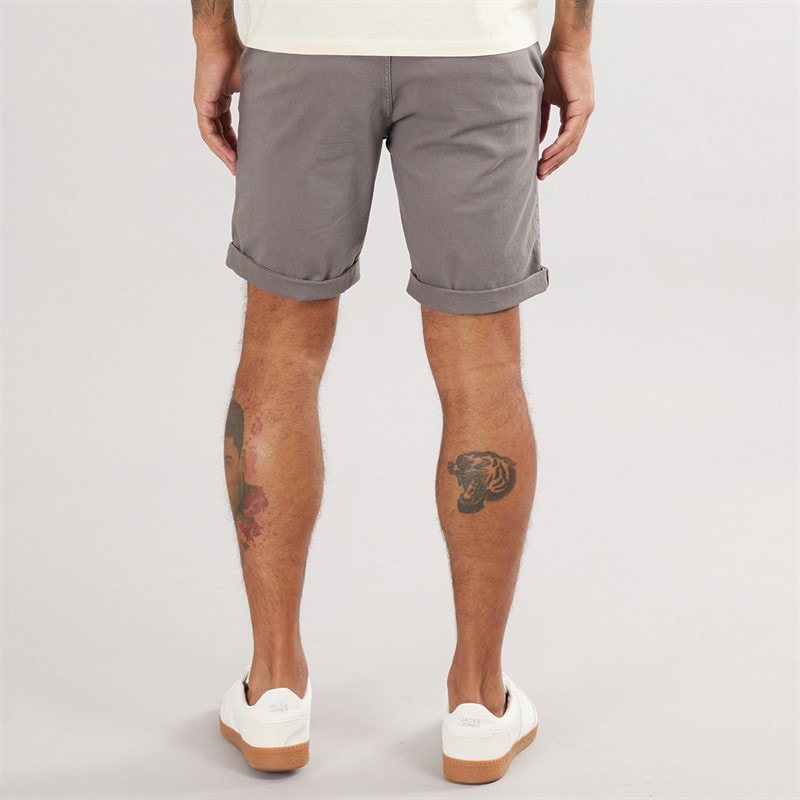 Mens JJ Base Chino Shorts Charcoal Grey - Image 2