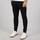 Mens Paul Warner AKM 111 Cargo Pants Black