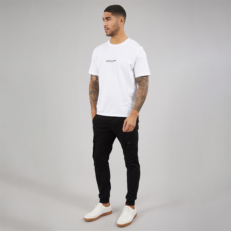 Mens Paul Warner AKM 111 Cargo Pants Black - Image 4