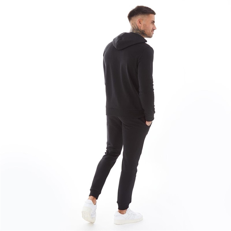 Mens Bank Tracksuit Black - Image 2