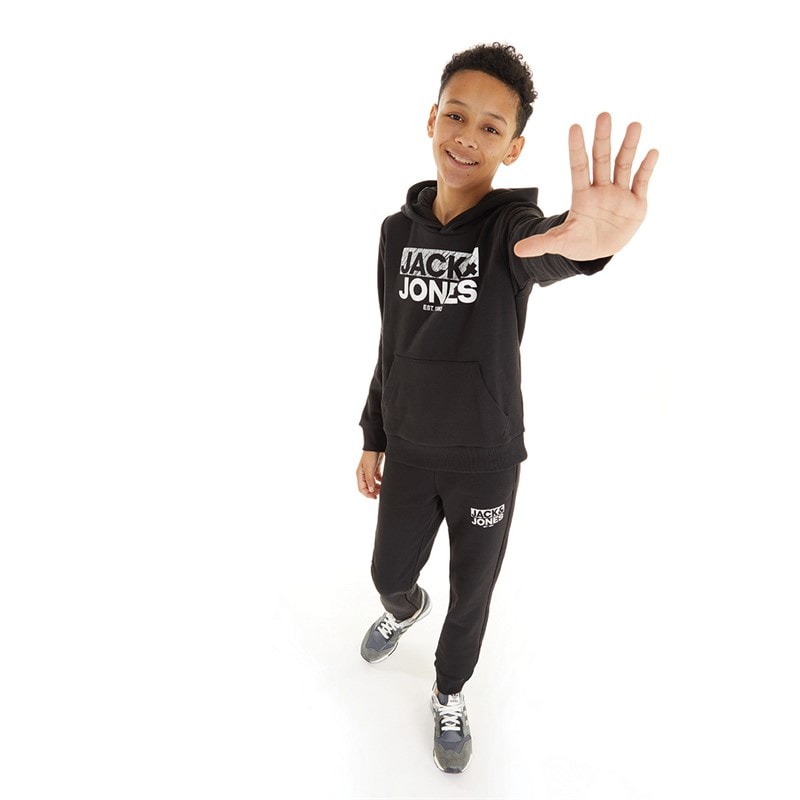 Boys Zero Tracksuit Black - Image 4