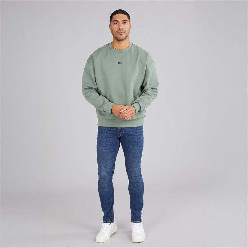 Mens Glenn SQ 327 Slim Fit Jeans Blue - Image 4