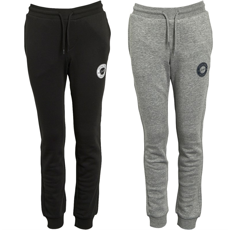 Boys Thomas Two Pack Joggers Light Grey Melange/Black - Image 3