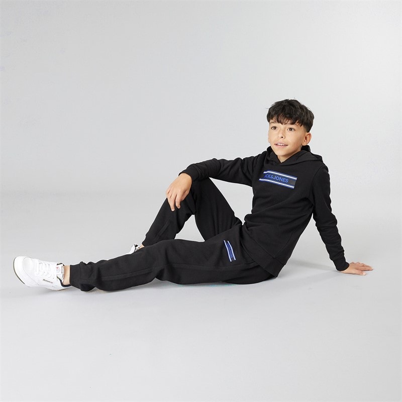Boys Multi Tracksuit Black - Image 4