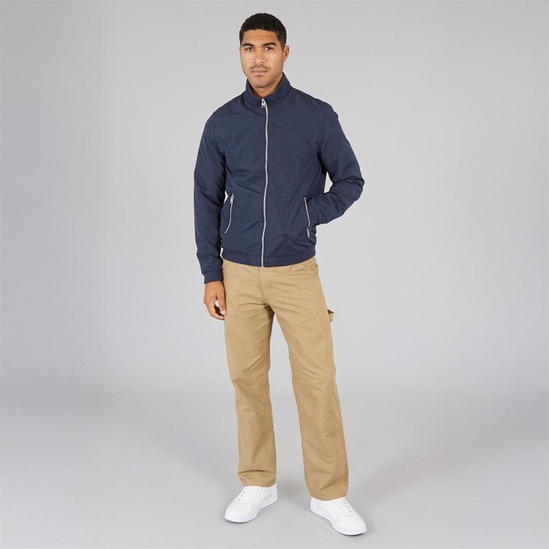 Mens Mash Harrington Jacket Navy Blazer - Image 3
