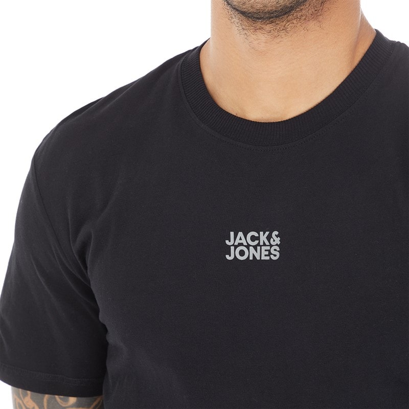 Mens Classic T-Shirt Black - Image 3