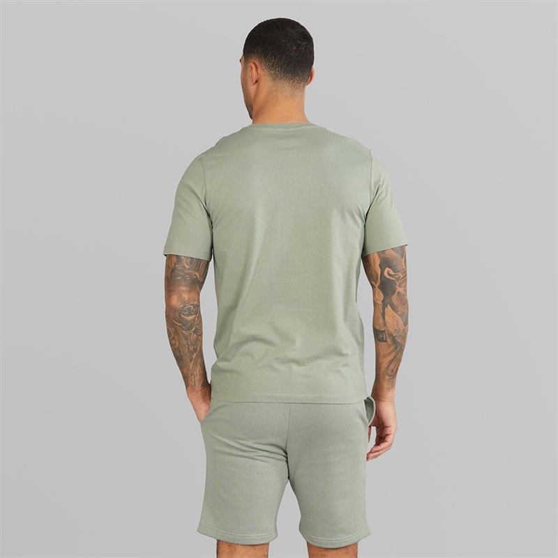 Mens Neo T-Shirt And Short sSet Wrought Iron - Image 2