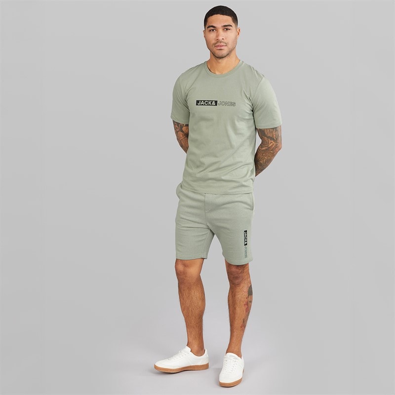 Mens Neo T-Shirt And Short sSet Wrought Iron - Image 3