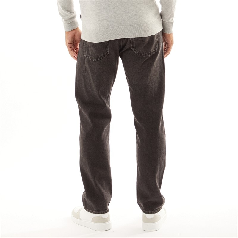 Mens Chris SQ 165 Relaxed Fit Jeans Black - Image 2