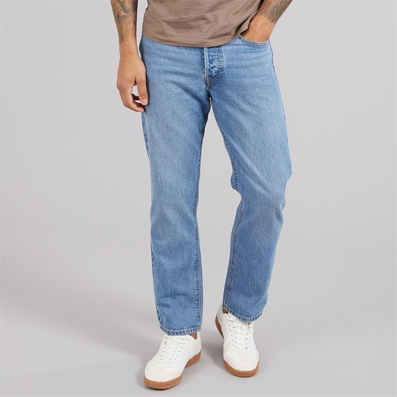Mens Chris SQ 957 Relaxed Fit Jeans Blue - Image 1