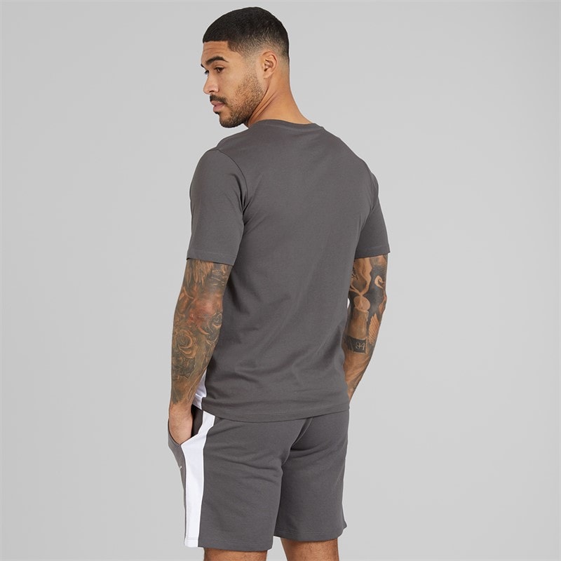 Mens Trip T-Shirt And Shorts Set Castlerock - Image 2