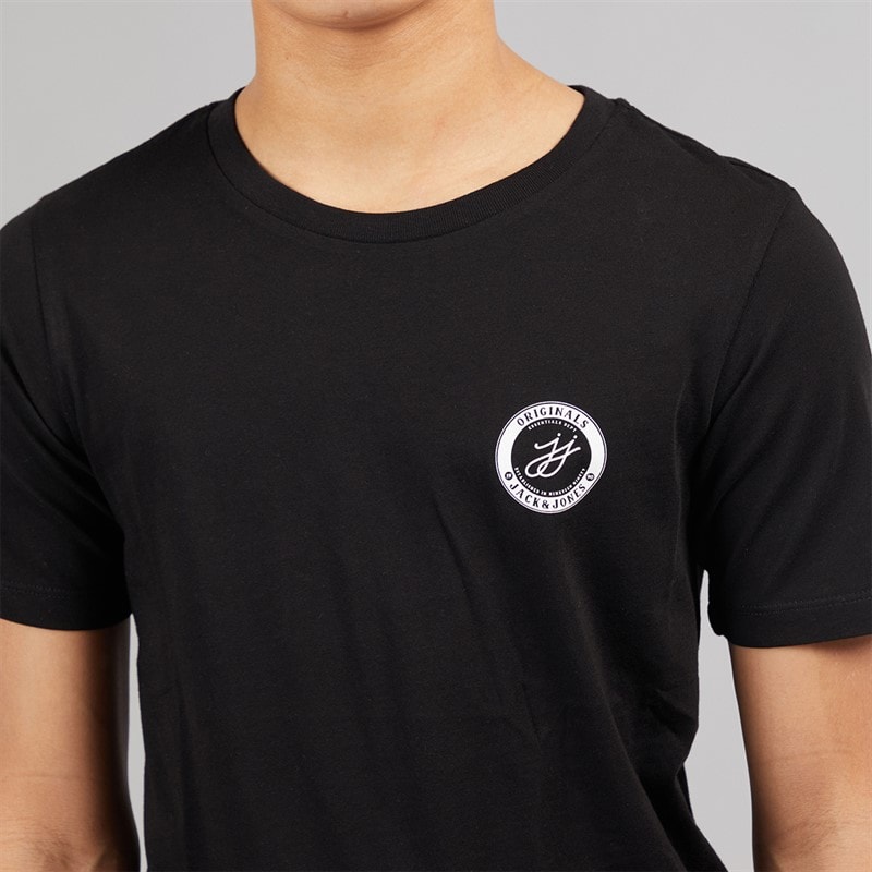 Boys Theo T-Shirt And Shorts Set Black - Image 3