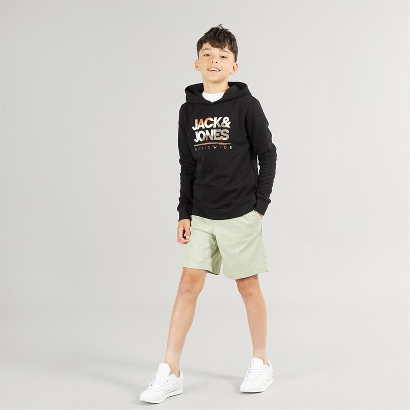 Boys Luke Hoodie Black - Image 3