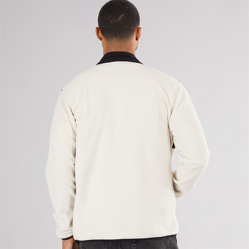 Mens Flame Full Zip Fleece Moonbeam - Image 2