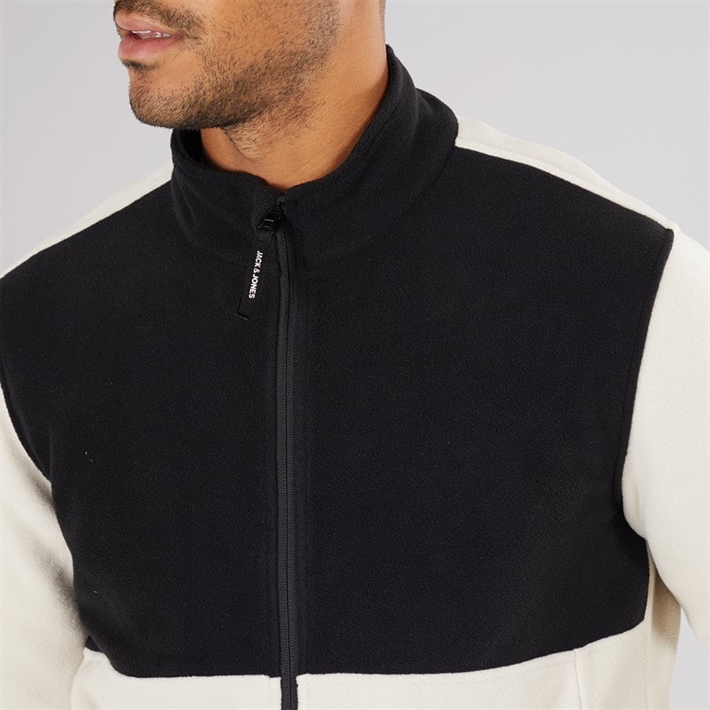 Mens Flame Full Zip Fleece Moonbeam - Image 3