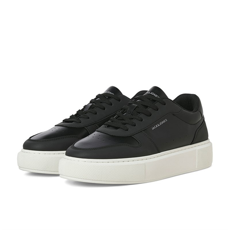 Mens Cobra PU Combo Trainers Anthracite - Image 4