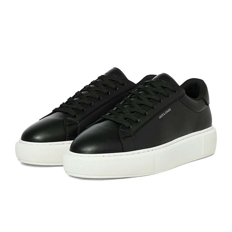 Mens Grand PU Cupsole Trainers Anthracite - Image 4