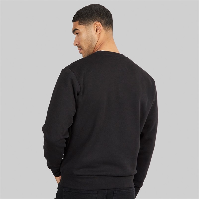 Mens Vesterbro Side Sweatshirt Black/White - Image 2
