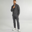 Mens Mountain Open Hem 1/4 Tracksuit Asphalt