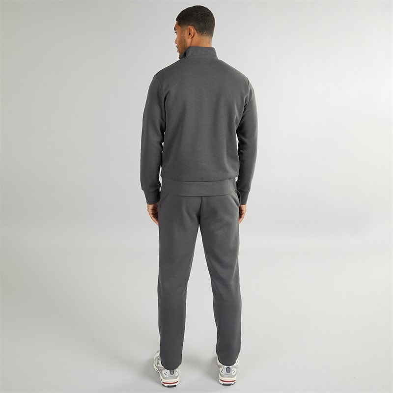 Mens Mountain Open Hem 1/4 Tracksuit Asphalt - Image 2