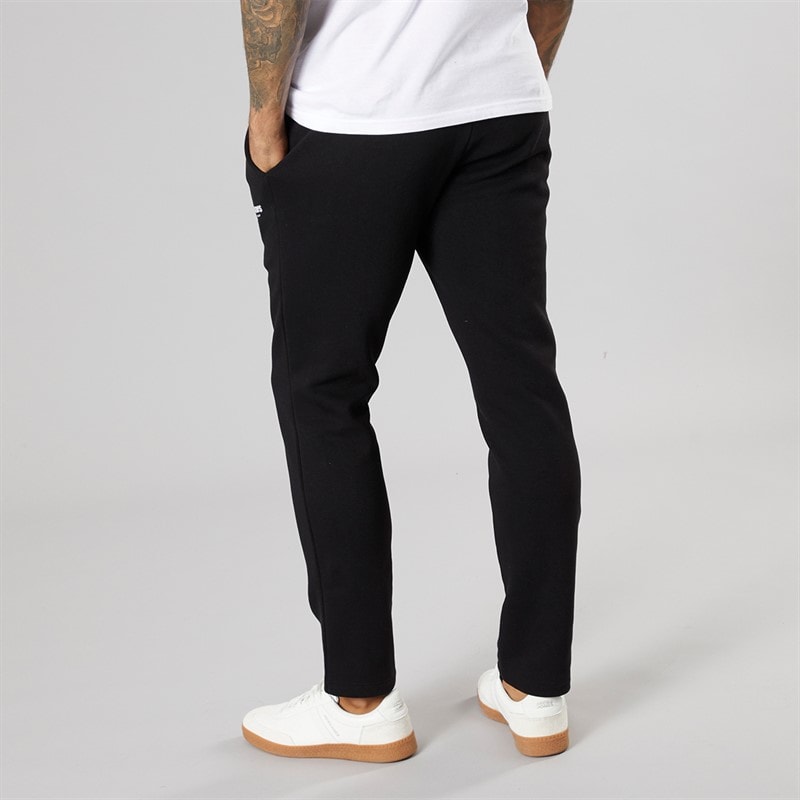 Mens Vesterbro Open Hem Joggers Black/White - Image 2