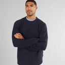 Mens Rice Knit Jumper Navy Blazer