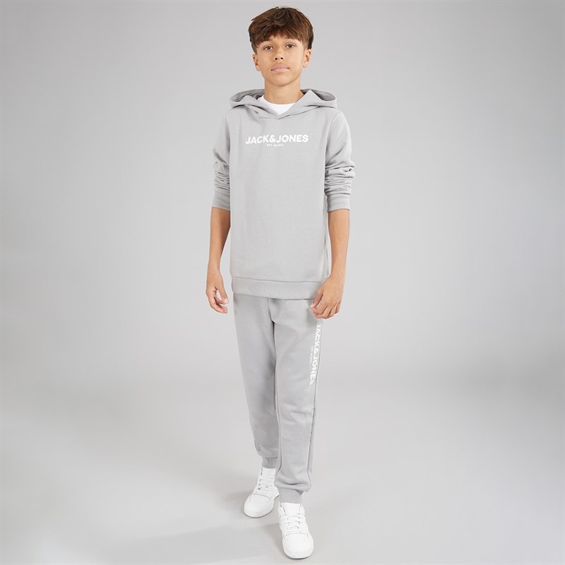 Boys Rarry Three Piece Tracksuit And T-Shirt Set Alloy/White - Image 5