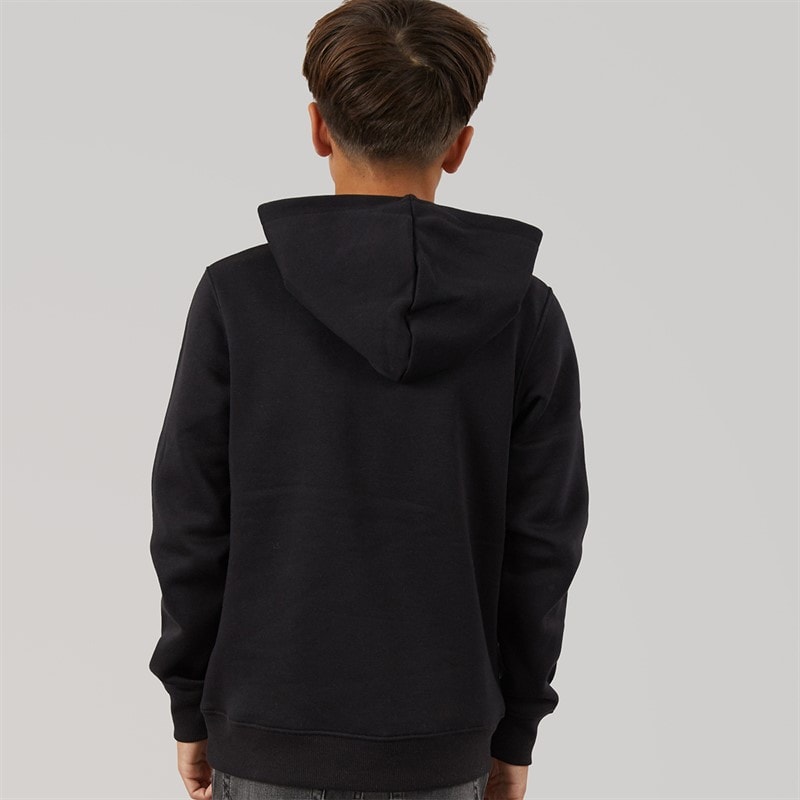 Boys Peak Hoodie Black - Image 2
