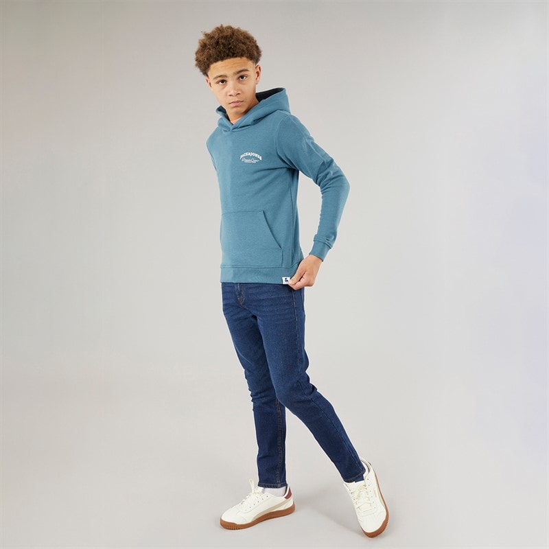 Boys Brandes Back Hoodie Ocean View - Image 4
