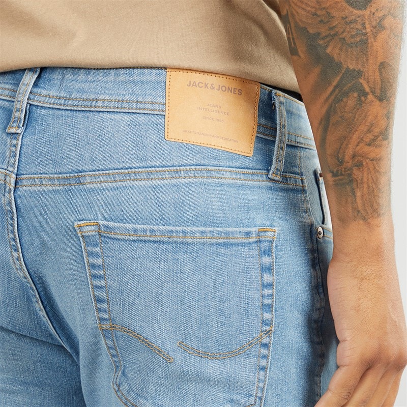 Mens Glenn 334 Slim Fit Jeans Blue Denim - Image 3